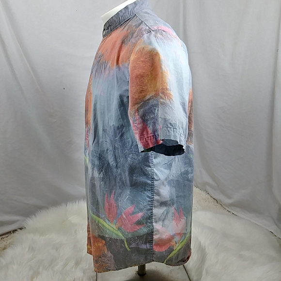 3/25$ Carbon button classic shirt Tropical Beach - Picture 5 of 8